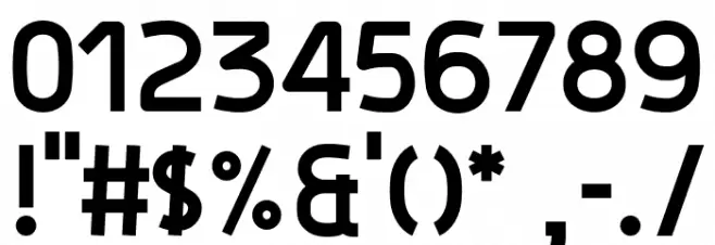 Hyperjump-ExtraBold Font OTHER CHARS