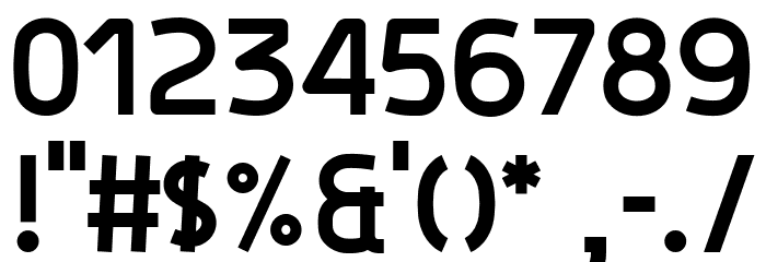 Hyperjump ExtraBold Font OTHER CHARS