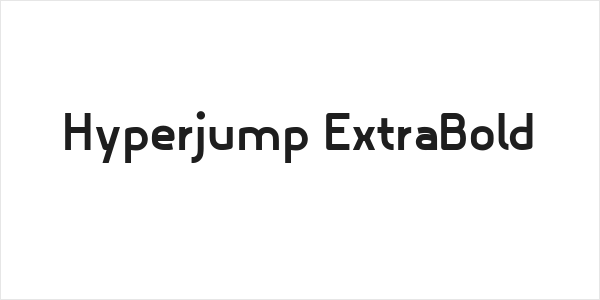 Hyperjump ExtraBold Logo