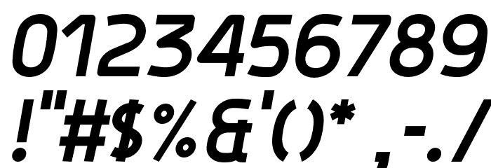 Hyperjump-ExtraBoldOblique Font OTHER CHARS