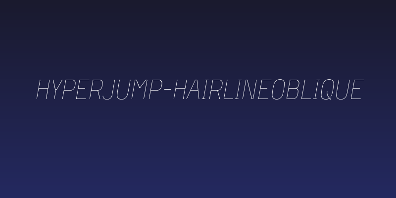 Hyperjump-HairlineOblique Social Header
