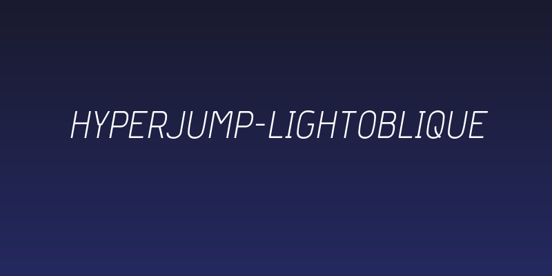 Hyperjump-LightOblique Social Header