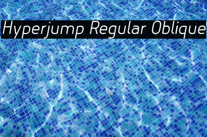 Hyperjump Regular Oblique Example 1