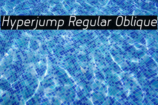 Hyperjump Regular Oblique Example 1