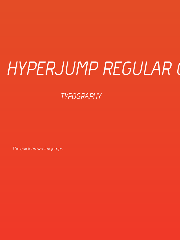 Hyperjump Regular Oblique Poster