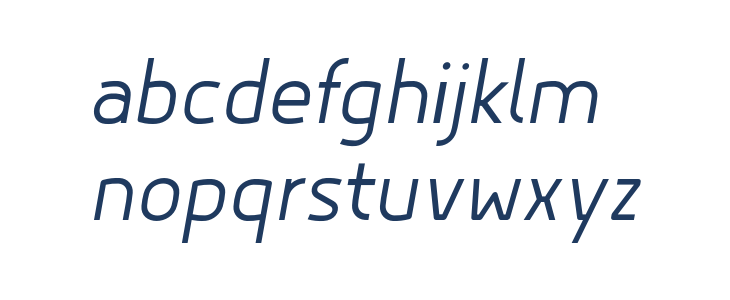 Hyperjump-RegularOblique Lowercase