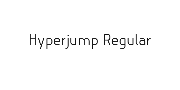 Hyperjump Regular Logo