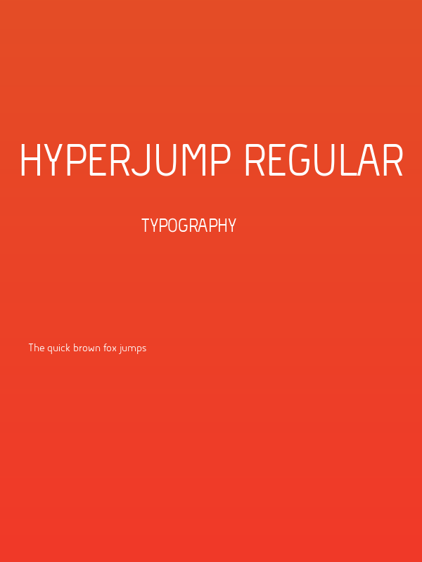 Hyperjump Regular Poster