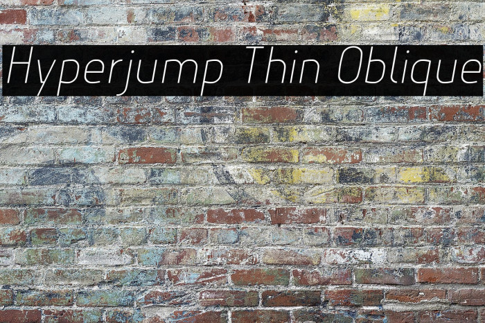 Hyperjump Thin Oblique Example 2