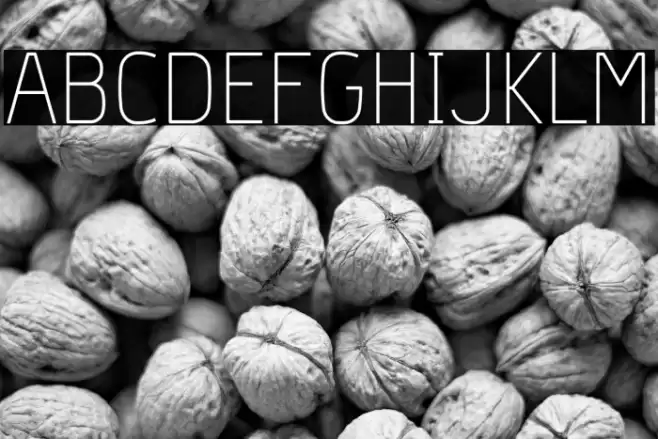 Hyperjump-Thin Font examples