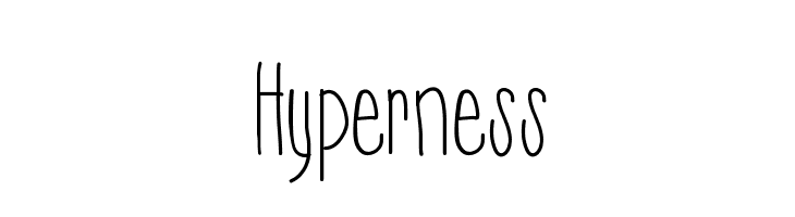 Hyperness  Frei Schriftart Herunterladen