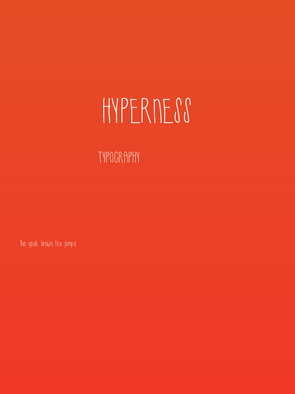 Hyperness Poster