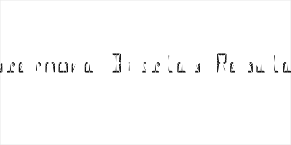 Hypernova Display Regular Logo