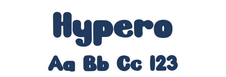 Hypero Font Preview