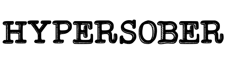 Hypersober  baixar fontes gratis