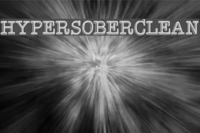 HypersoberClean Font examples