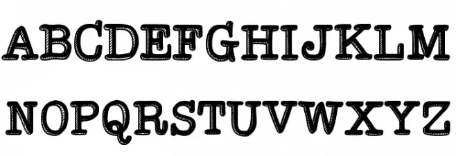 Hypersober फ़ॉन्ट लोअरकेस