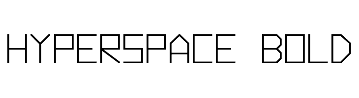 Hyperspace Bold  Free Fonts Download