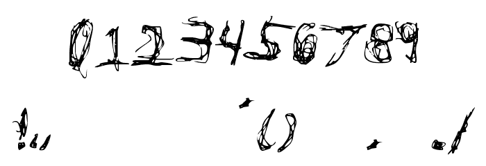 Hypertension Regular Font OTHER CHARS