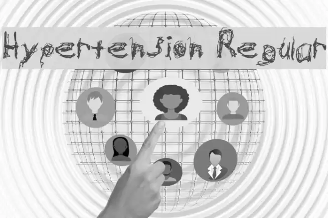 Hypertension Regular Schriftart examples