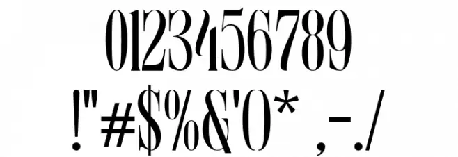 Hypertype Font OTHER CHARS