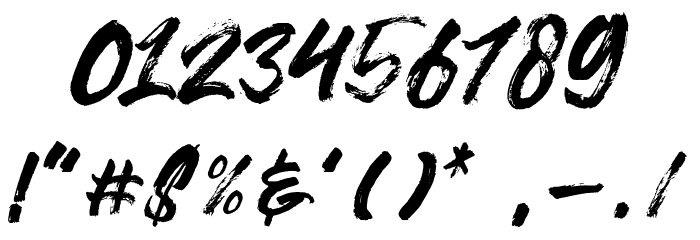 Hypetype Font OTHER CHARS