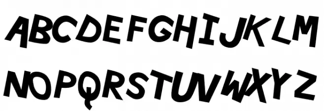 Hypewriter Bold-Italic Fonte MAIÚSCULAS