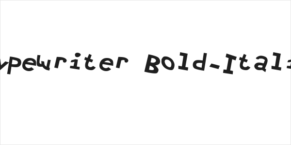 Hypewriter Bold-Italic Logo