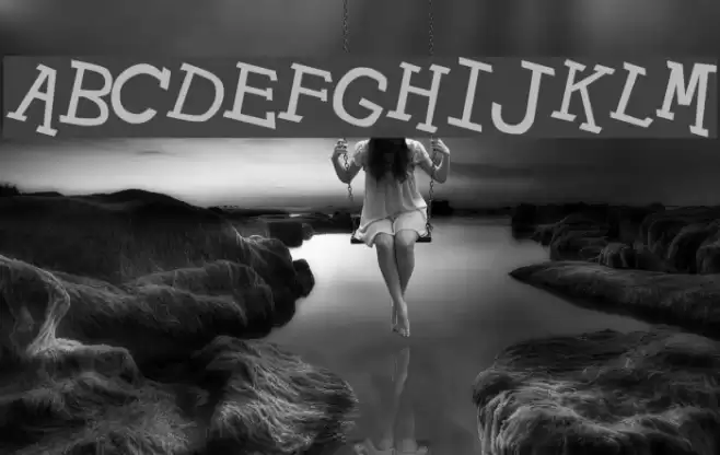 Hypewriter Italic Шрифта examples