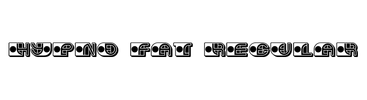 Hypno Fat Regular 字体