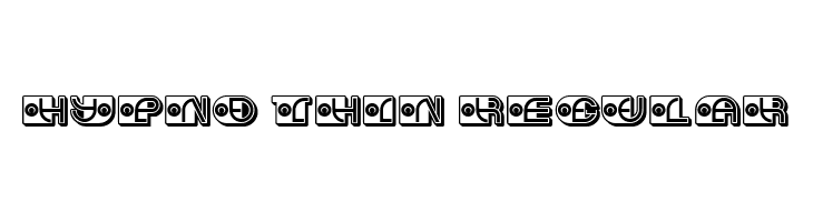 Hypno Thin Regular Font