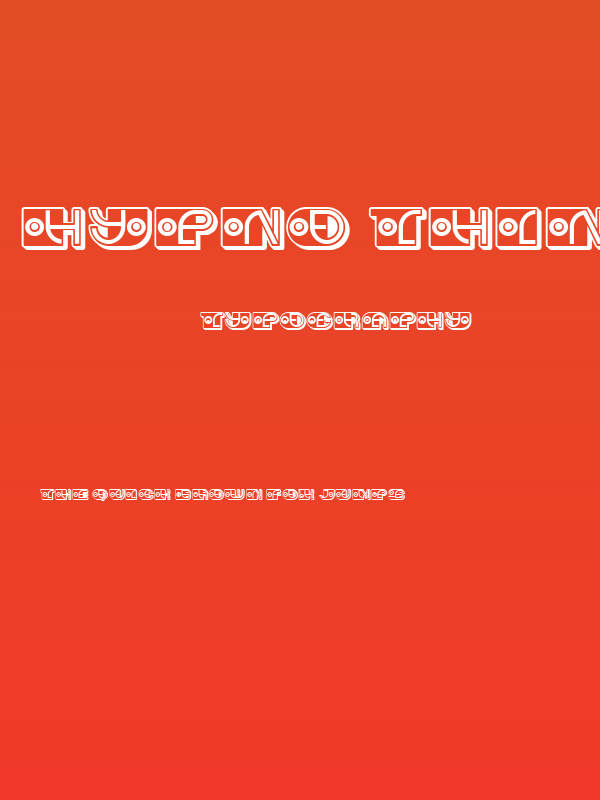 Hypno Thin Regular Poster