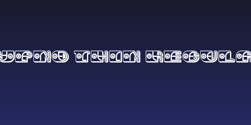 Hypno Thin Regular Social Header