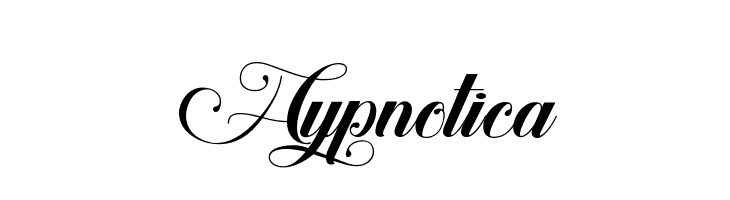 Hypnotica  font caratteri gratis