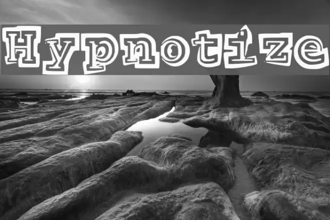 Hypnotize Font examples