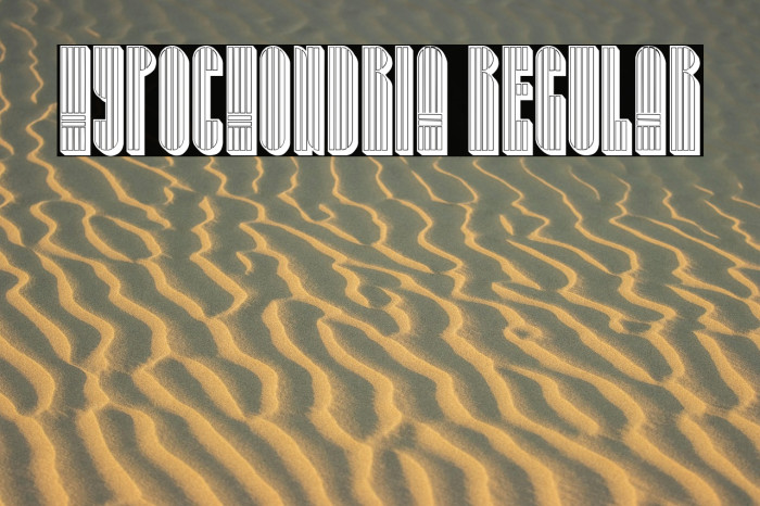 Hypochondria Regular Example 2