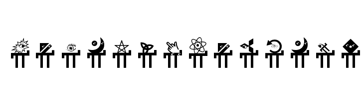 HypocriSymbols  Free Fonts Download
