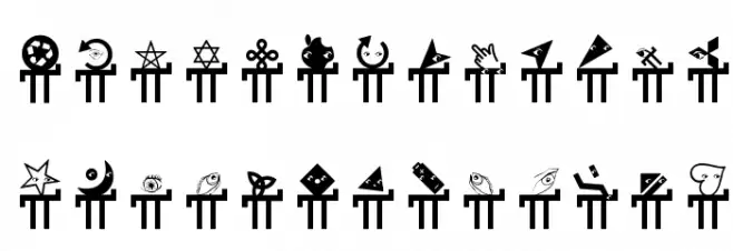 HypocriSymbols Fuentes MINÚSCULAS