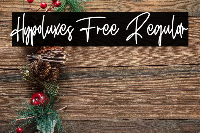Hypoluxes Free Regular Example 2