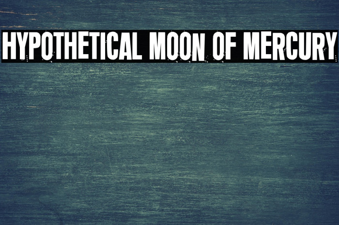 Hypothetical moon of Mercury Example 3