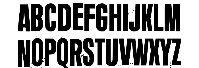Hypothetical moon of Mercury Font LOWERCASE
