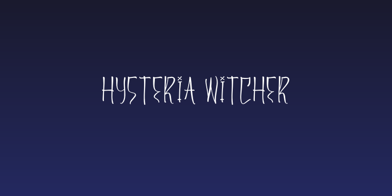 Hysteria Witcher Social Header