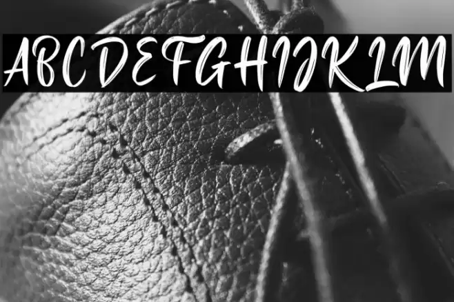 Hysteria Font examples