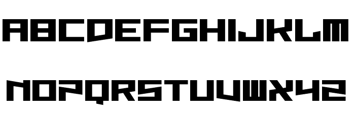 Hysterix Font LOWERCASE