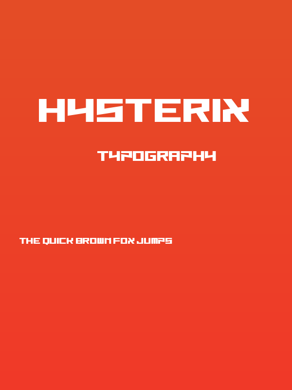 Hysterix Poster
