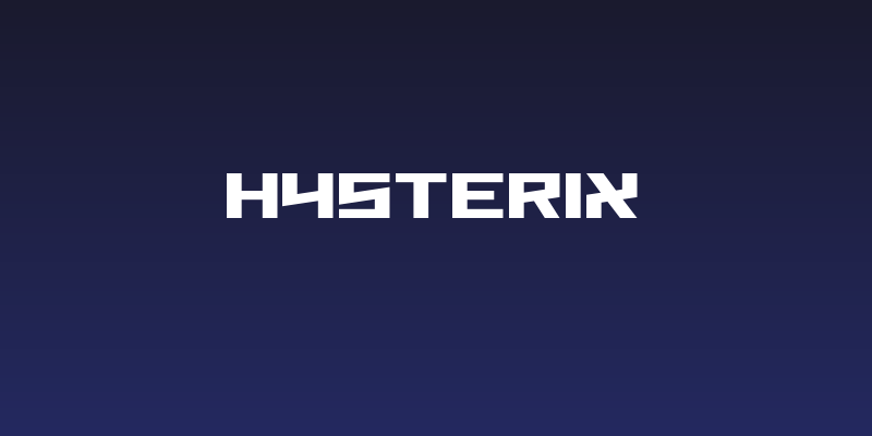 Hysterix Social Header