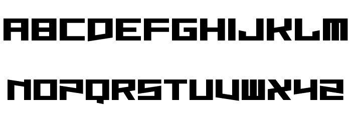 Hysterix Font LOWERCASE