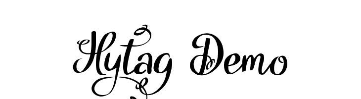 Hytag Demo फ़ॉन्ट