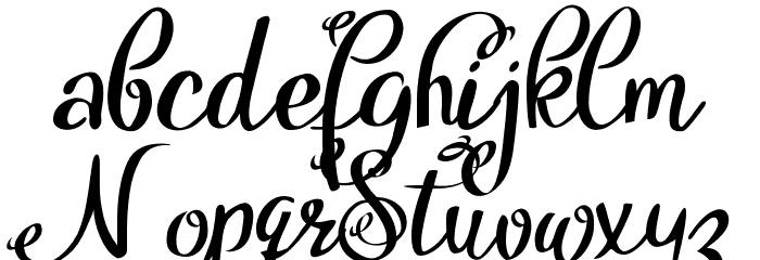 Hytag Demo Font LOWERCASE
