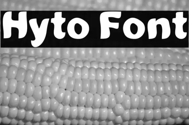 Hyto Font examples